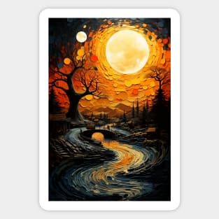 Realm of Legends - Enchanted Fantasy Landscape Sticker